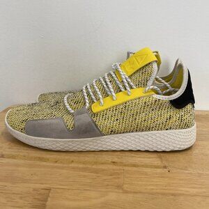 Adidas Solar Tennis HU V2 x Pharrell Williams Yellow Black Mens Size 11.5 BB9543